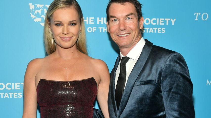 Jerry O'Connell mit Ehefrau Rebecca Romijn (l.) in New York im November 2019