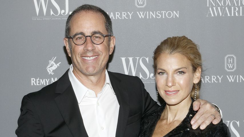Jerry Seinfeld und seine Frau Jessica, 2019