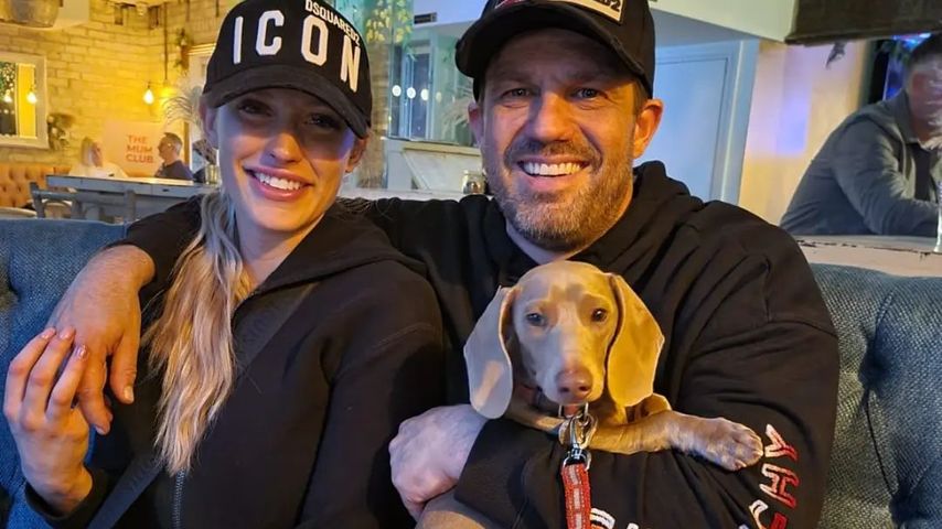 Jess Bell und Jamie Lomas im April 2022