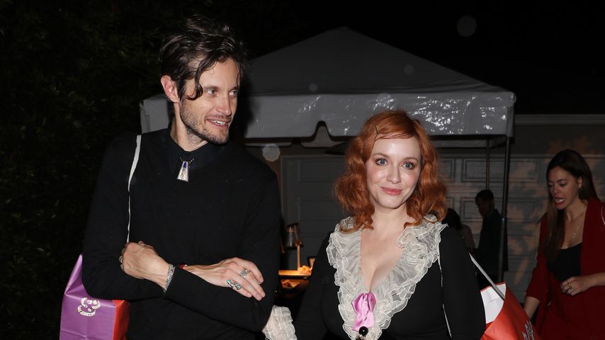 Jesse Hoy und Christina Hendricks in Los Angeles