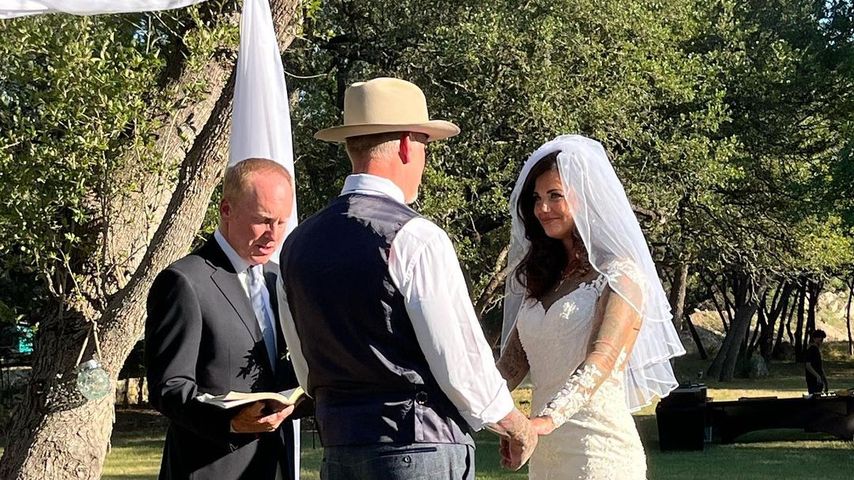 Jesse James und Bonnie Rotten an ihrem Hochzeitstag