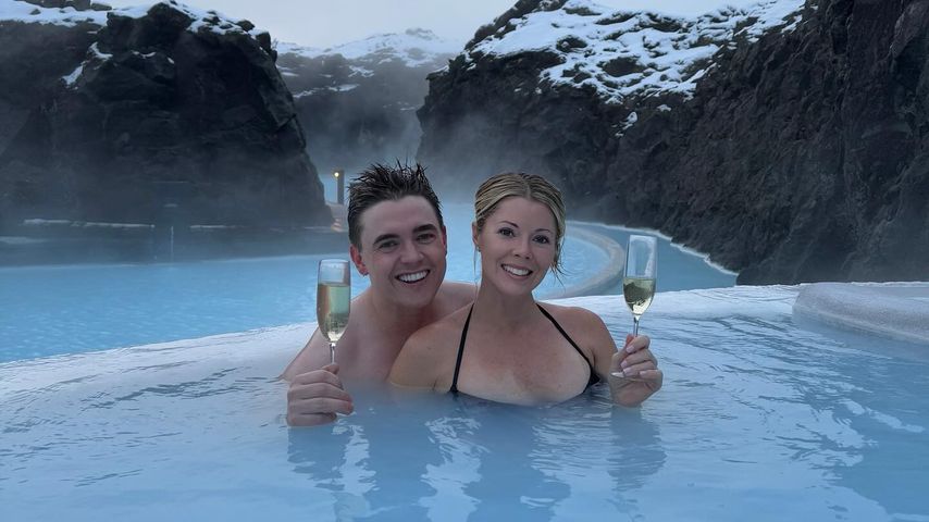 Jesse McCartney und Katie Peterson, Februar 2025