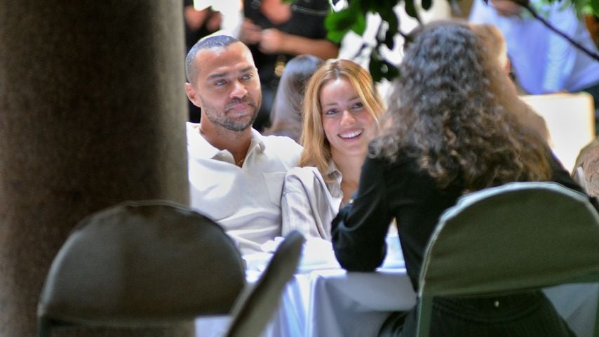 Jesse Williams und Alejandra Onieva genießen ihr Dinner in Mailand