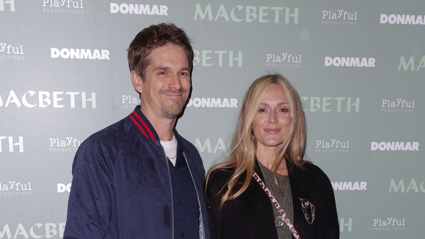 Jesse Wood und Fearne Cotton bei der "Macbeth"-Premiere in London im Oktober 2024