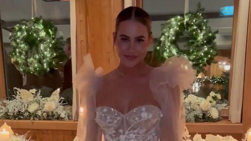 Jessi Paszka bei ihrer Hochzeit im Dezember 2021