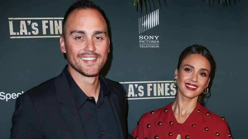 Jessica und Joshua Alba, May 2019