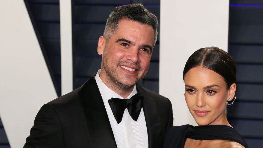 Jessica Alba mit ihrem Ehemann Cash Warren