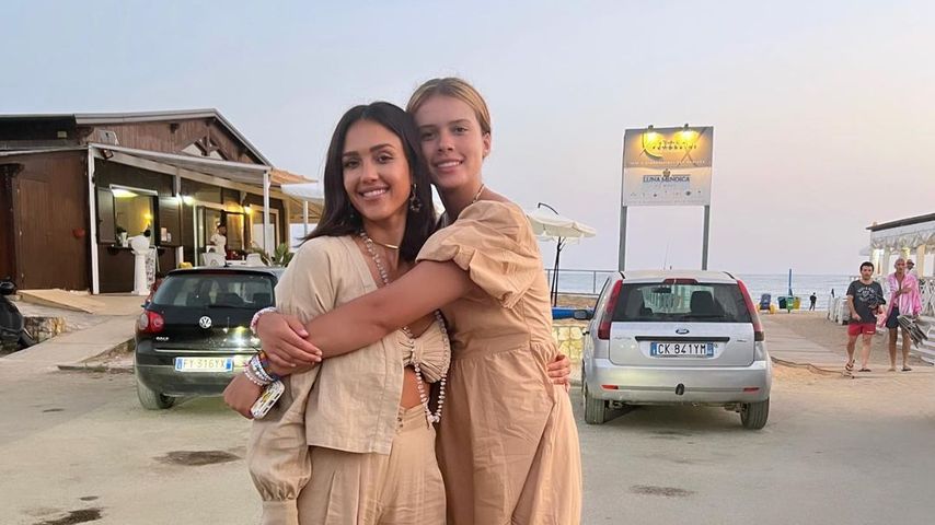 Jessica Alba und ihre Tochter Honor im Juli 2022