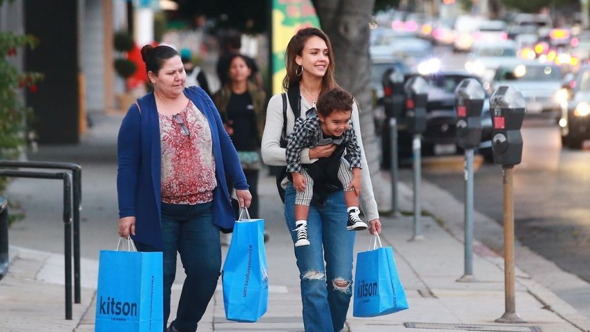Jessica Alba und Hayes in Los Angeles, Dezember 2019