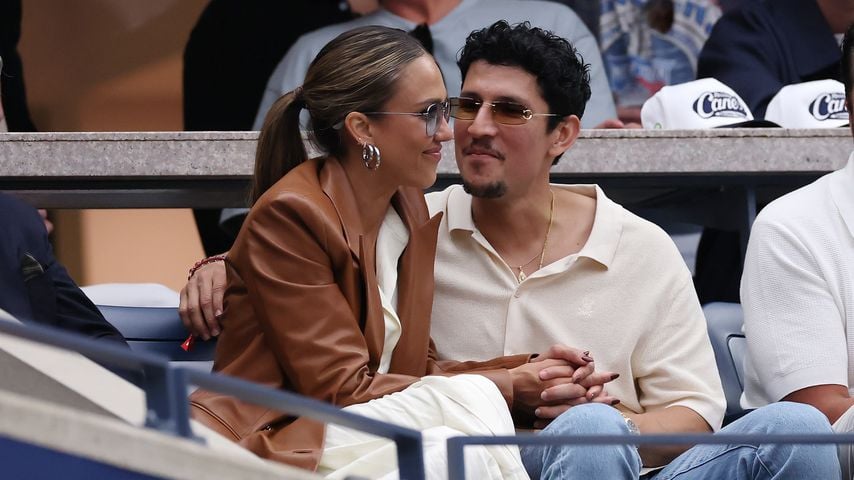 Jessica Alba und ihr Danny Ramirez turteln bei den US Open