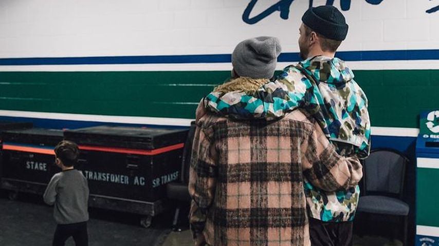 Jessica Biel, Justin Timberlake und ihr Sohn Silas
