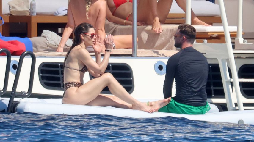 Jessica Biel und Justin Timberlake relaxen auf einer Jacht!