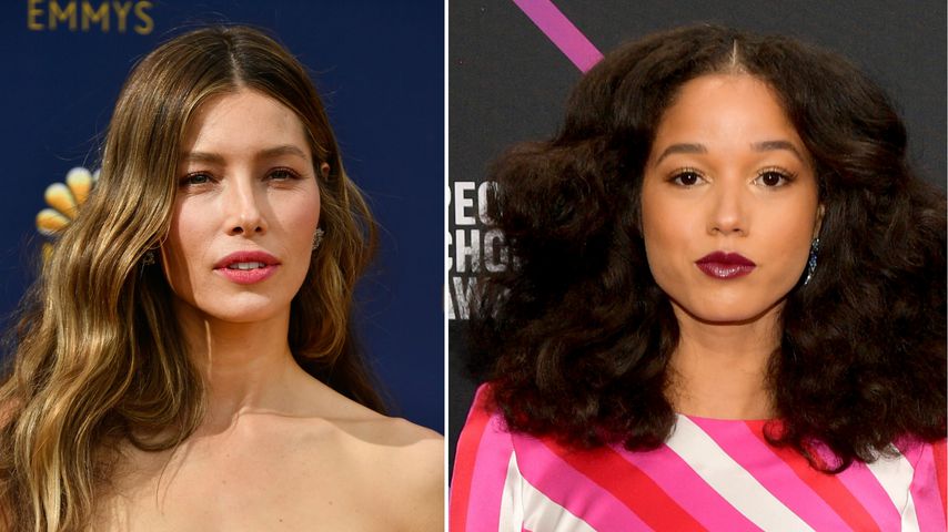 Alisha fliegt während Jessica Biels Set-Besuch nach L.A.