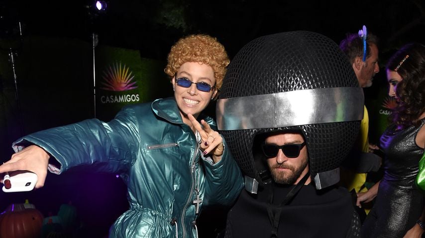 Jessica Biel und Justin Timberlake auf der Casamigos Halloween-Party