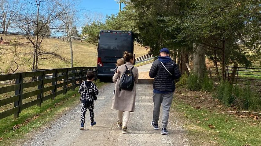 Jessica Biel und Justin Timberlake mit ihren Kindern