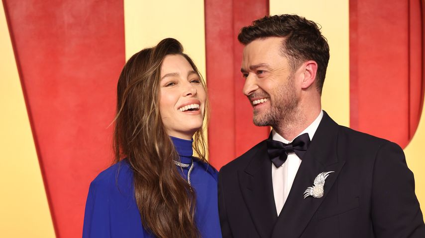 Jessica Biel und Justin Timberlake bei der Vanity Fair Oscars Party 2024
