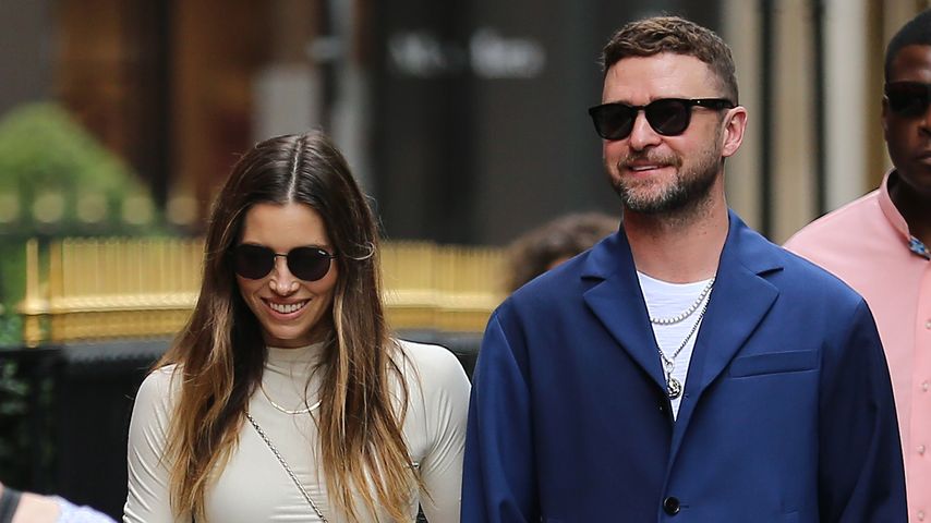 Jessica Biel und Justin Timberlake in Paris