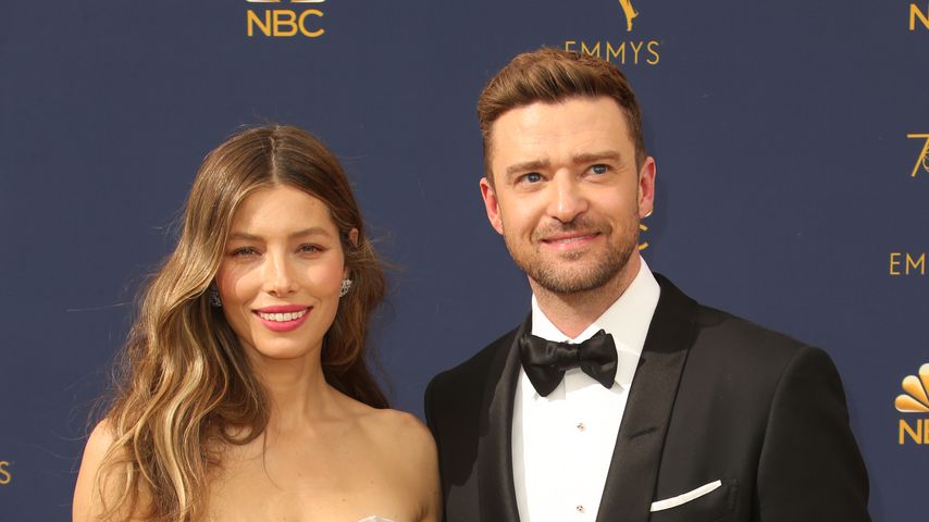 Jessica Biel und Justin Timberlake  bei den Emmy Awards 2018