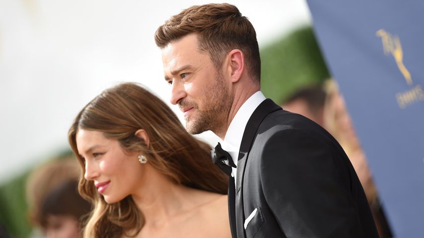 Jessica Biel und Justin Timberlake bei den Emmy Awards 2018