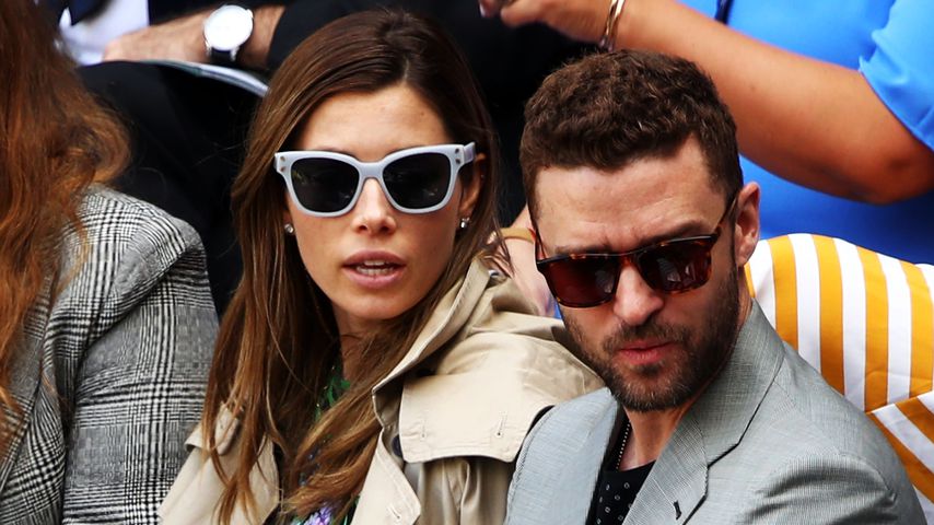 Jessica Biel und Justin Timberlake im Juli 2018 in London