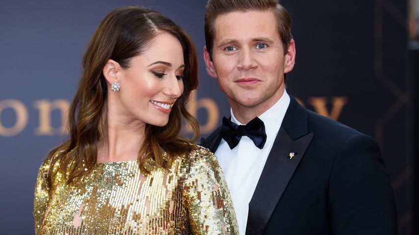 Jessica Blair Herman und Allen Leech bei der Premiere von "Downton Abbey"