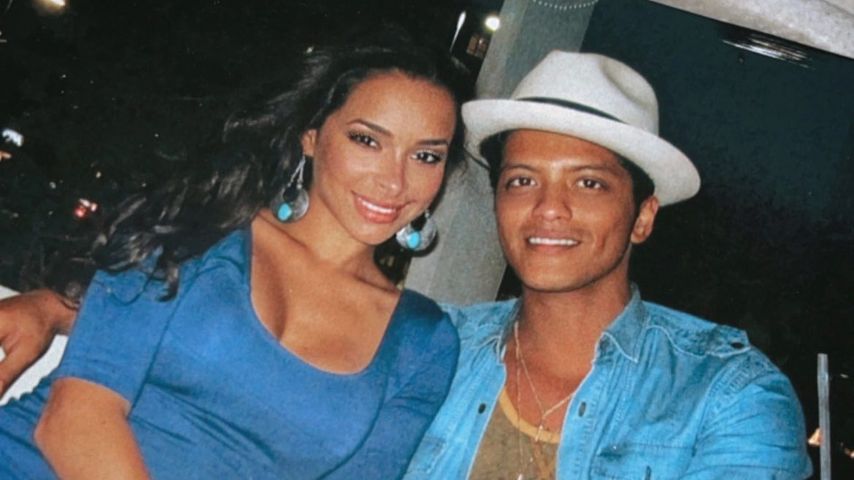 Jessica Caban und Bruno Mars auf einem Urlaubs-Schnappschuss