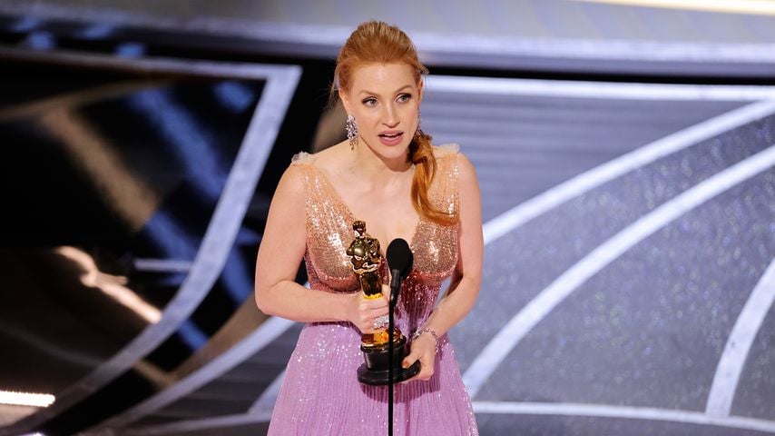 Jessica Chastain bei der Oscarverleihung, 2022