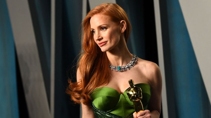 Jessica Chastain bei der Oscar-Verleihung im Jahr 2022