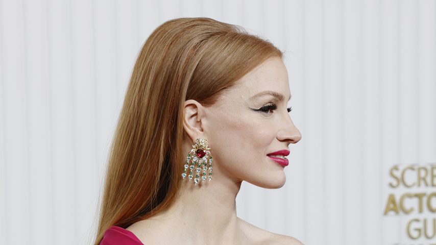 Nach Sturz: Jessica Chastain reagiert auf ihren SAG-Auftritt