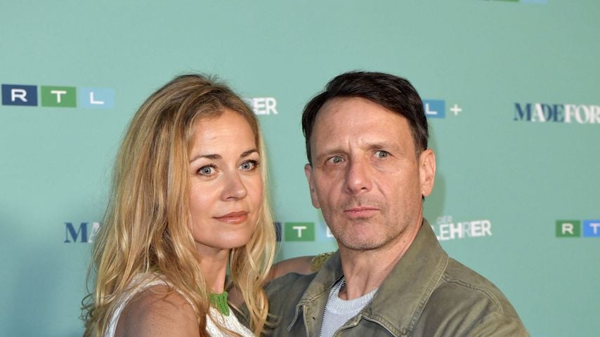Jessica Ginkel und Hendrik Duryn bei der Premiere der 10. Staffel von "Der Lehrer" im Colosseum, Berlin, 20.05.2026