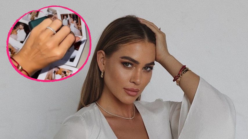 Bei Einbruch gestohlen: Jessica Haller zeigt neuen Ehering