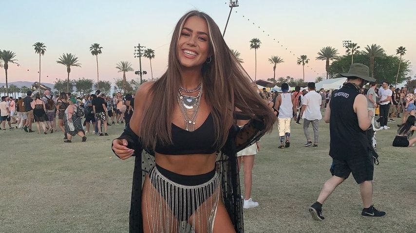 Jessica Haller auf dem Coachella-Festival im April 2022