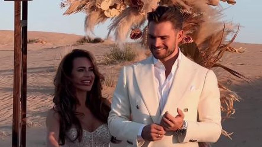 Jessica und Johannes Haller bei ihrer zweiten Hochzeit, 2022