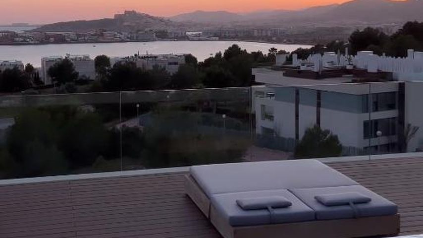 Jessica Hallers Dachterrasse