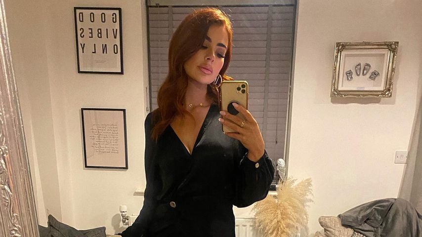 Reality-TV-Bekanntheit Jessica Hayes im Februar 2022