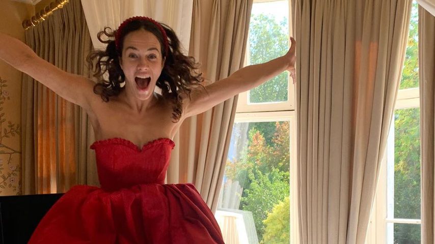Jessica Brown Findlay an ihrem Geburtstag