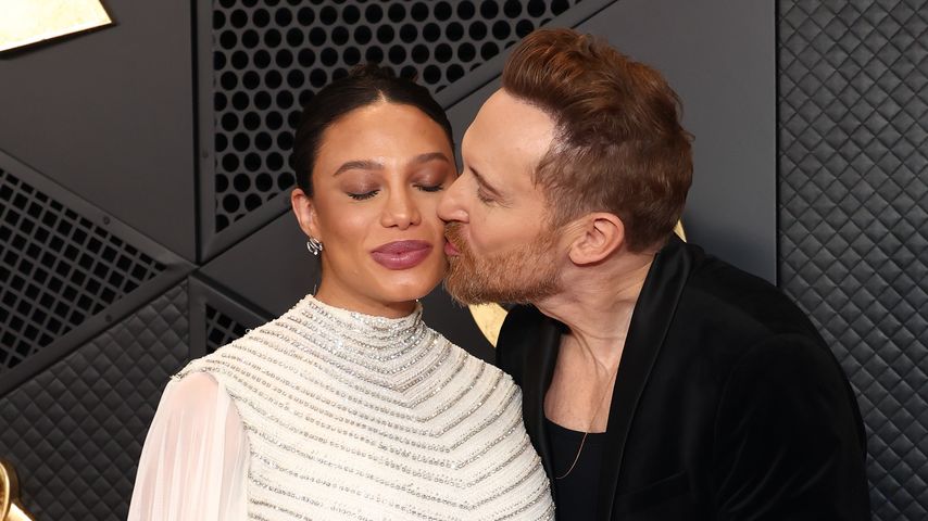 David Guetta mit seiner Freundin Jessica Ledon