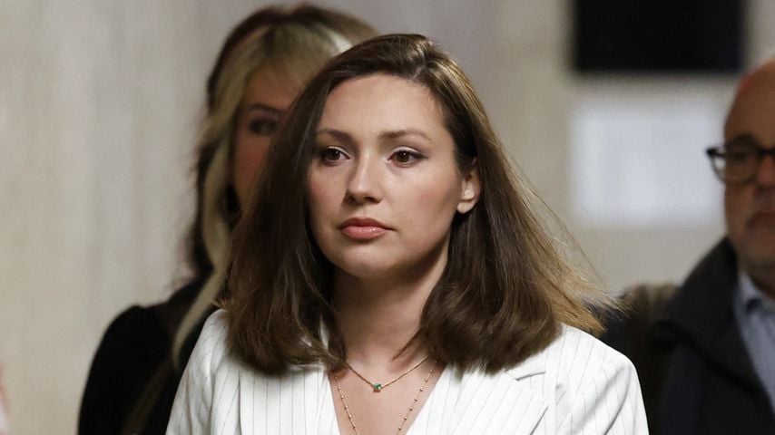 Jessica Mann trifft zum erneuten Prozess gegen Harvey Weinstein am Manhattan Criminal Court ein, 21. Mai 2025