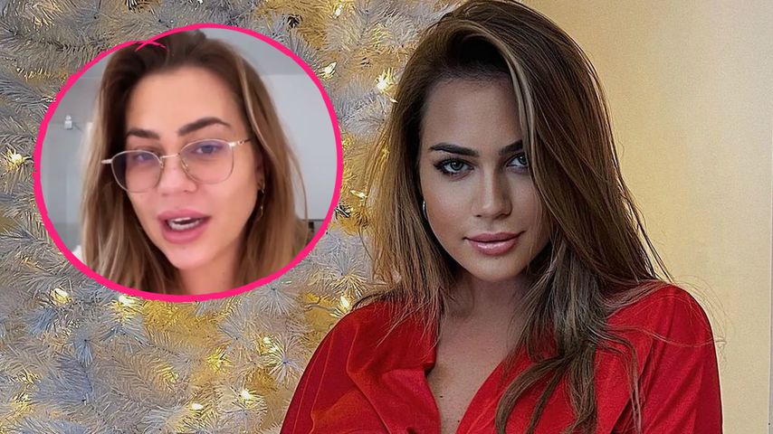 Ungeschminkt mit Brille: Jessica Paszka hat Augenentzündung