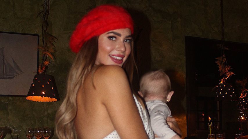 TV-Bekanntheit Jessica Paszka und ihre Tochter Hailey-Su