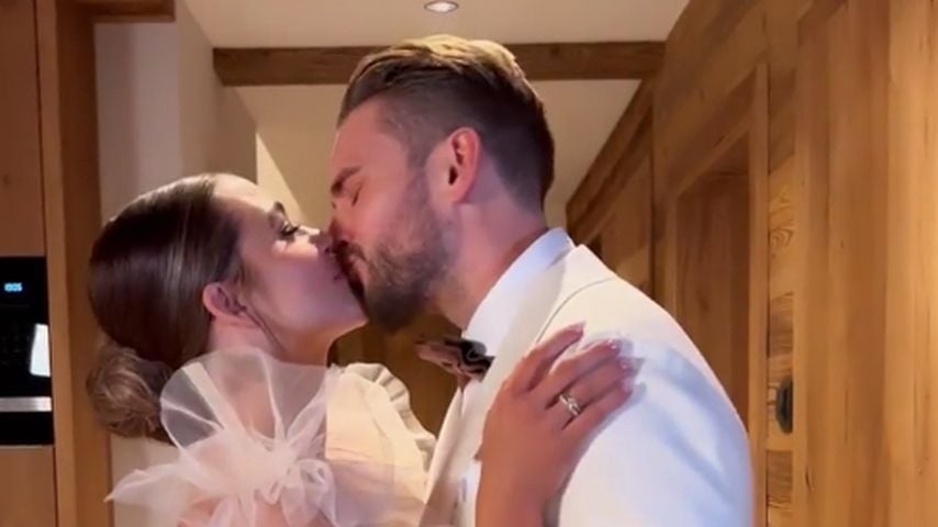 Jessica und Johannes Haller bei ihrer Hochzeit