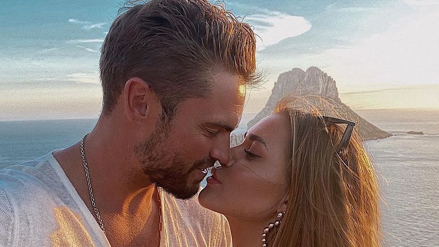 Jessica Paszka und Johannes Haller auf Ibiza