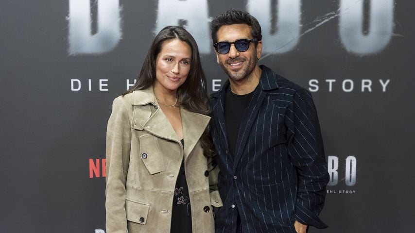 Jessica Riso und Elyas M'Barek bei der Premiere des Netflix-Films "Babo" in Berlin