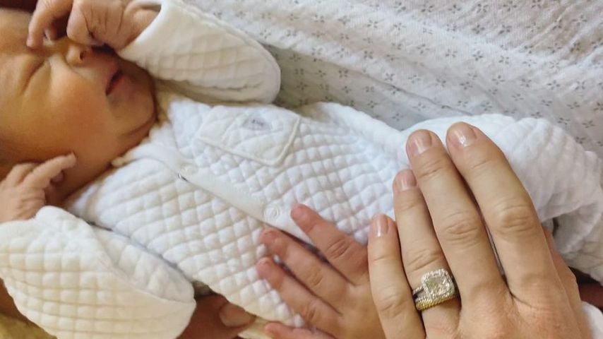 Tom Wellings und Jessicas Baby