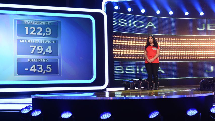 Jessica im "The Biggest Loser"-Finale