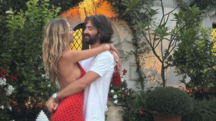 Jessica Serfaty und Leonardo Del Vecchio im Juli 2024