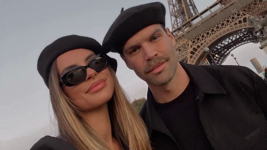 Jessica Shears und ihr Mann Dominic Lever in Paris im Oktober 2022