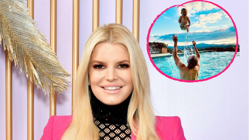 Kleiner Überflieger! Jessica Simpson teilt süßes Baby-Foto