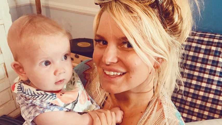 Jessica Simpson und ihre Tochter Birdie im September 2019