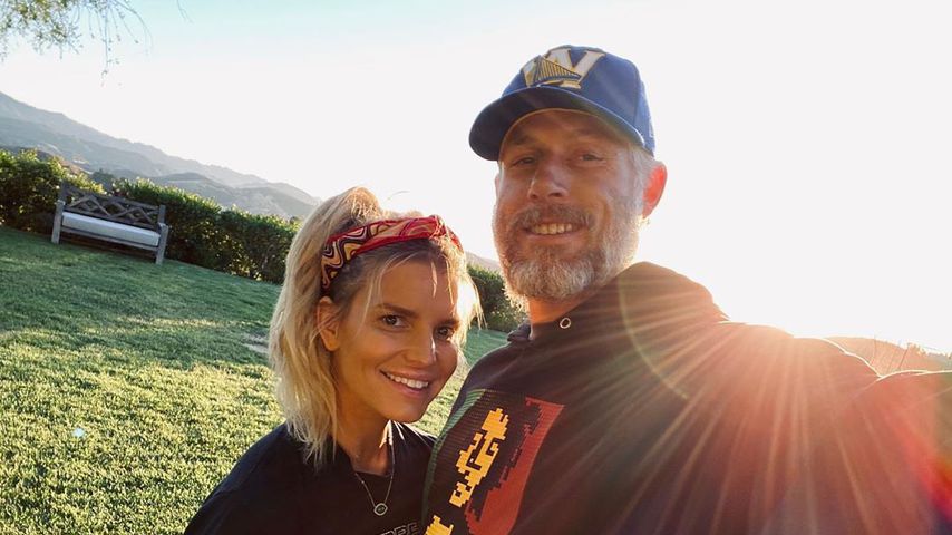 Jessica Simpson und Eric Johnson im Mai 2020